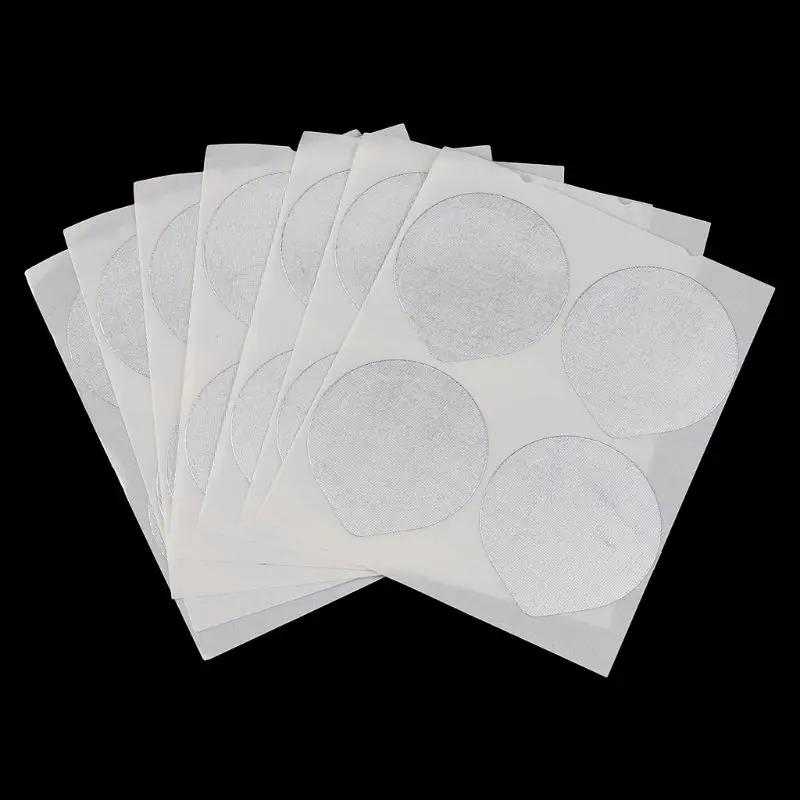 25pcs 100 Stickers Self Adhesive Aluminum Foil Lids Coffee Cup Sealed Fi Drop Shipping