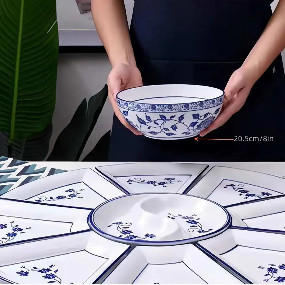 Special Offer Set Celadon Tableware, Family Gathering Table, Hot Pot Reunion Tableware