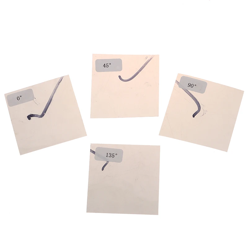 Polarizing Film Test Tool - 0/45/90/135 Degree Angles for LCD/LED Screen Repair | 5x5cm Screen Polarizer