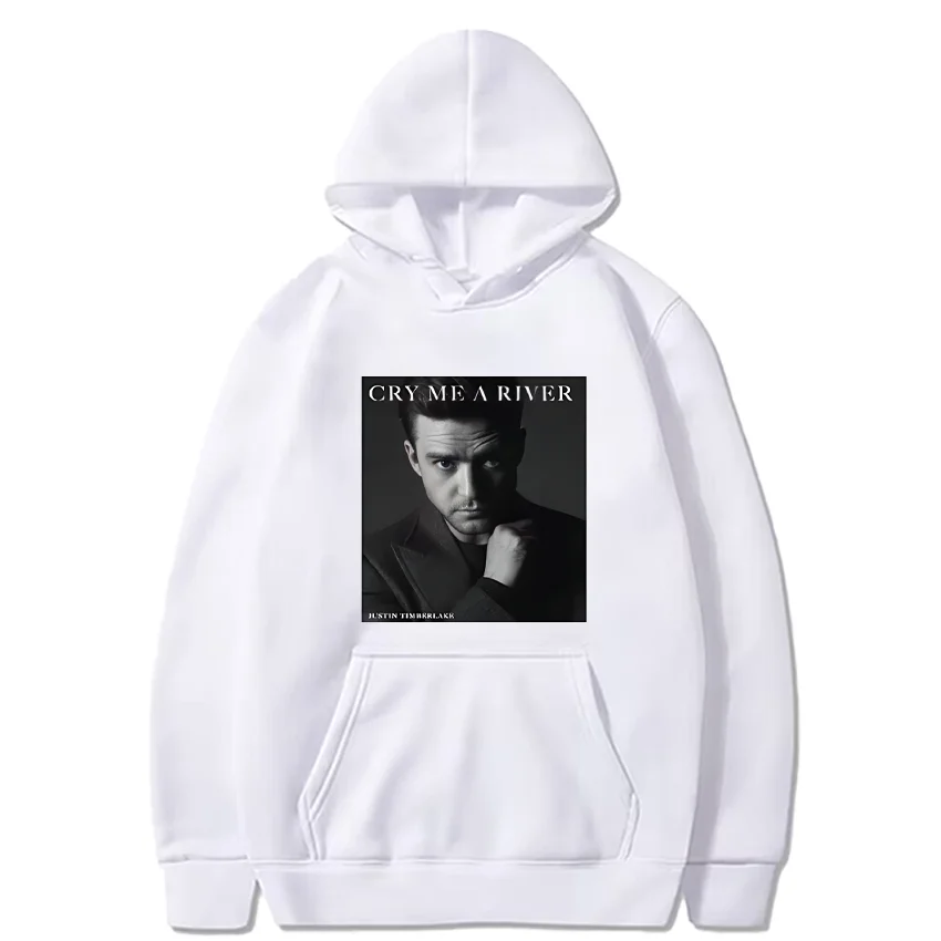 

2025 Singer Justin Timberlake Vintage Graphics Hoodie Men Women's fashion Fleece hoodies Long sleeve streetwear Unisex pullovers