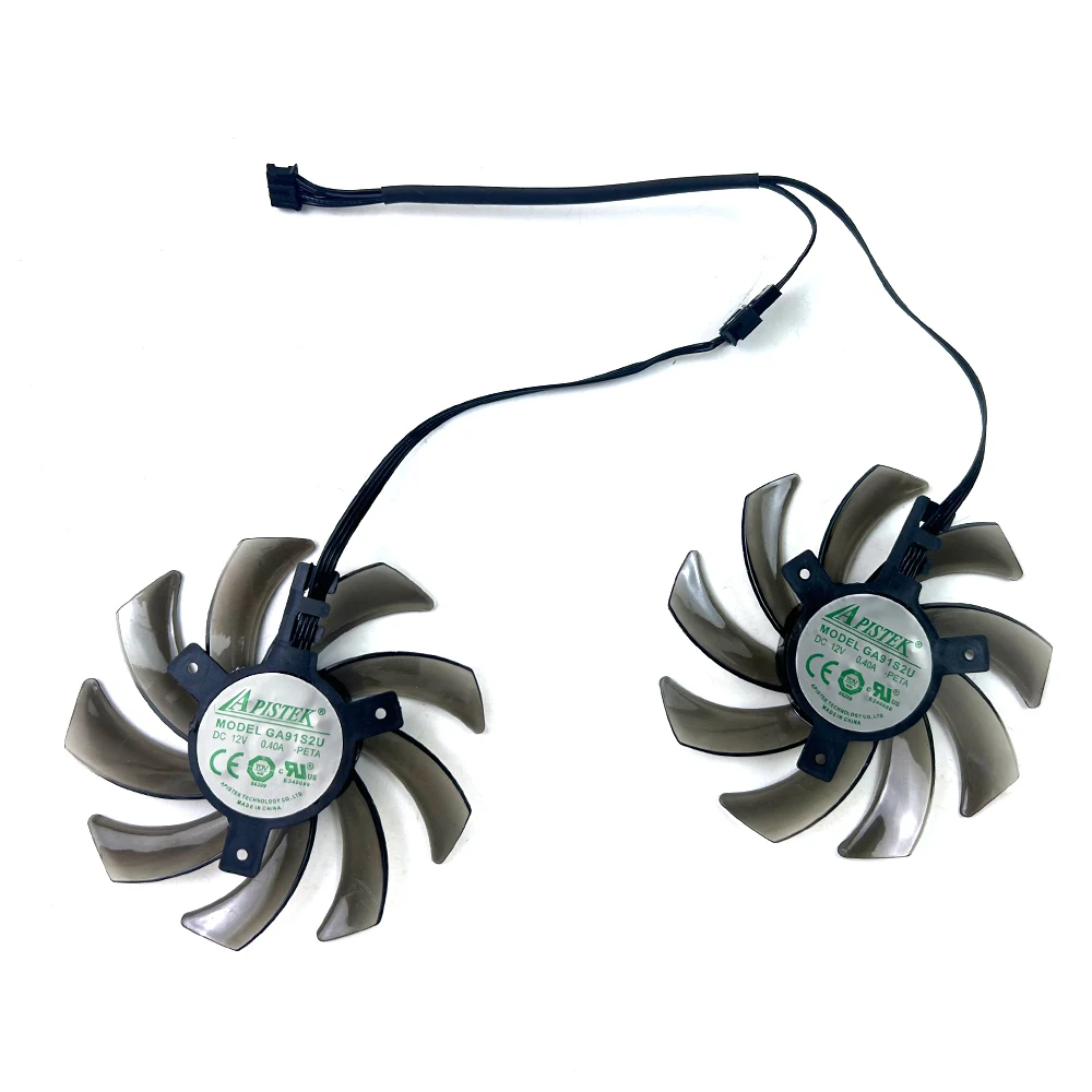 NEW Cooling Fan 85MM 4PIN GA91S2U For Palit GTX1080 1070 1060 GPU FAN video card fans