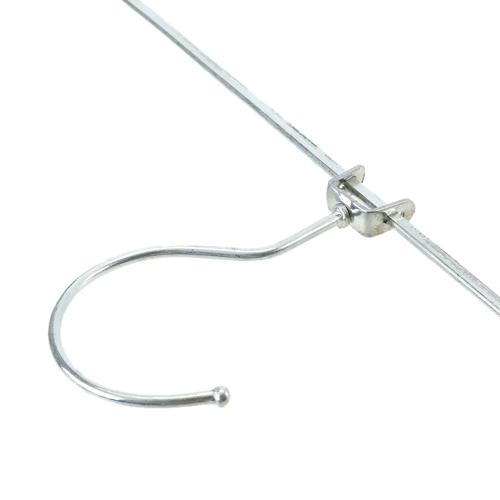 

10pcs NonSlip ClothesHanger ClipsForPants Skirt PracticalHanger ClothRack StainlessSteel ClosetOrganization PremiumQuality