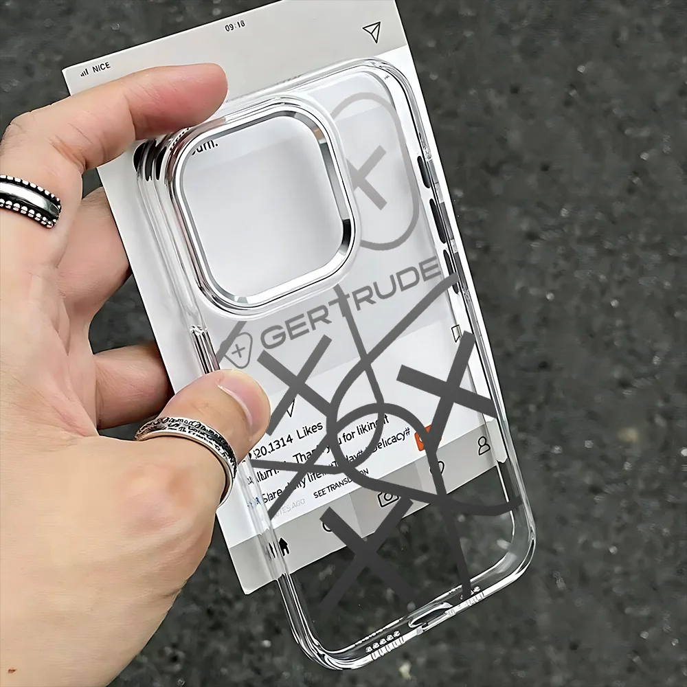 Fashion brand G-GERTRUDES G-GASTONs Phone Case For iPhone 17