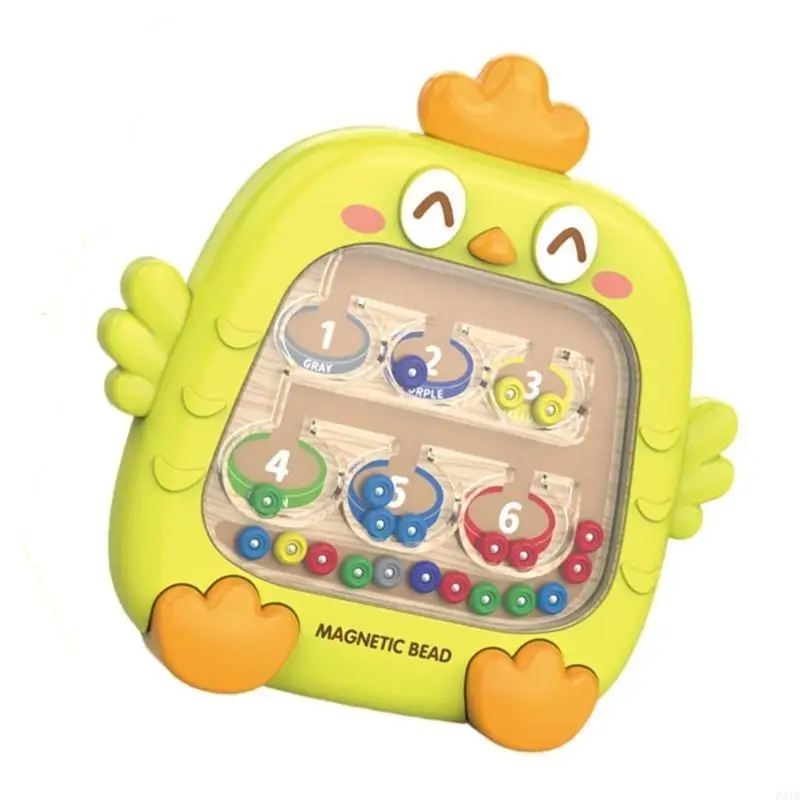 Kleurensorteerschotbord met magnetische pen educatief kip speelgoed voor kinderen P31B