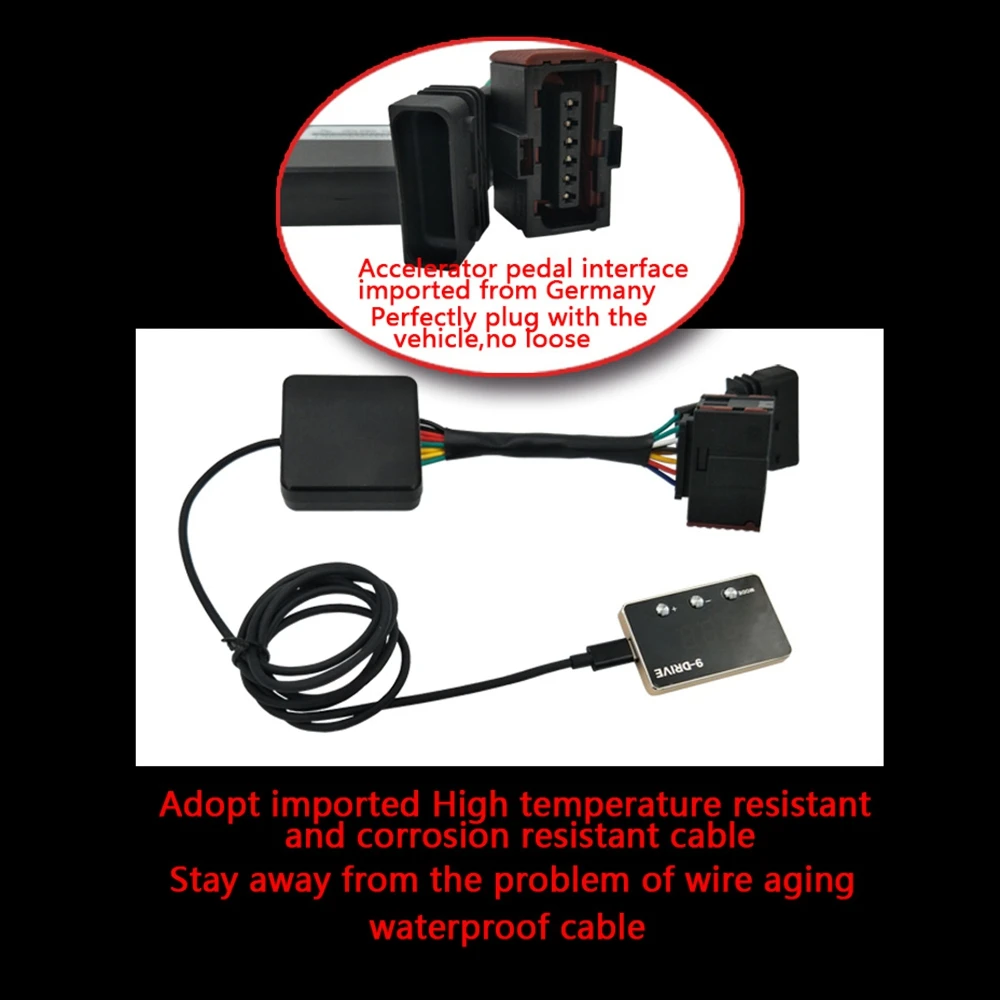 Throttle Response Controller 9 Drive Modes Racing Accelerator Potent Booster Tuning Parts Accessory