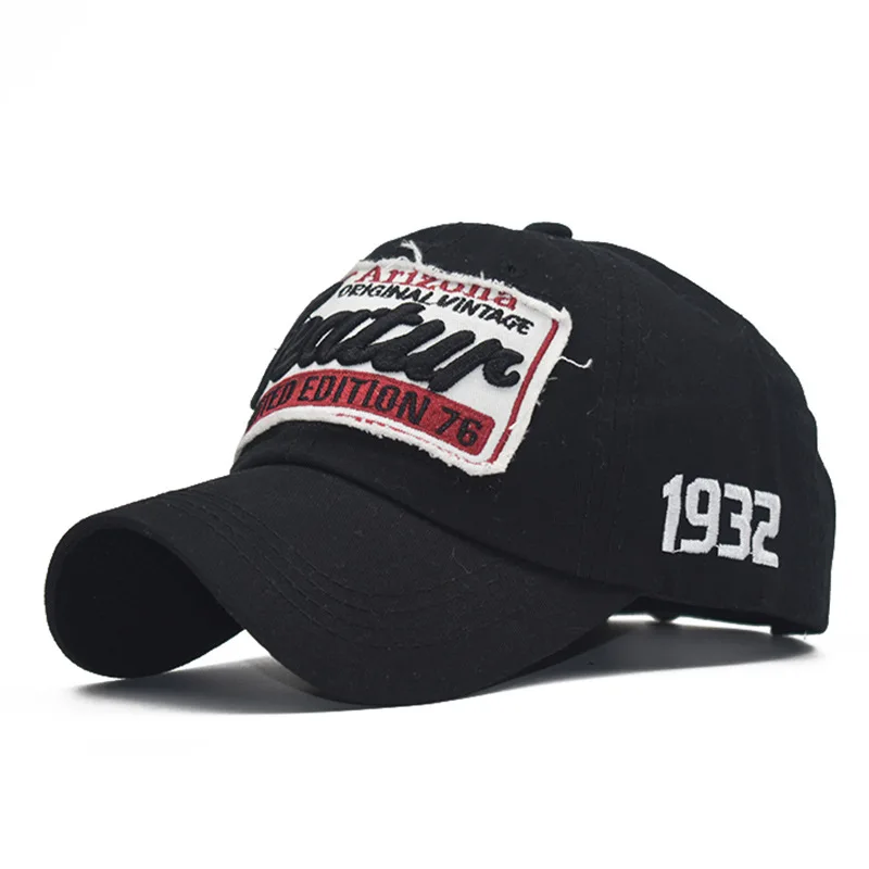 Casquette de baseball pour hommes et femmes, broderie de lettres, casquettes Snapback en coton, chapeau d\'extérieur décontracté pour hommes,