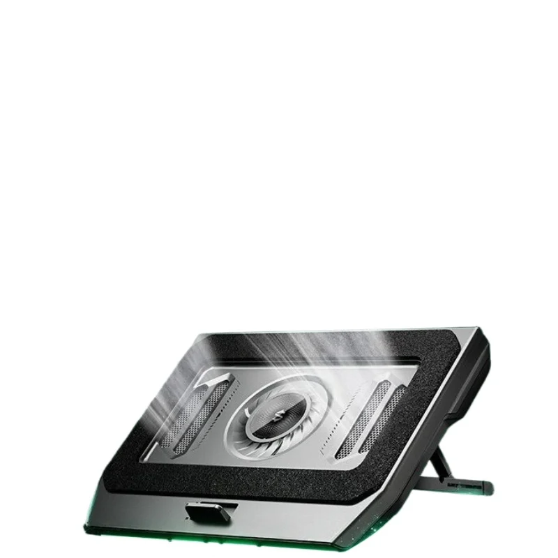 Notebook radiator high density pressure wind type game book heat dissipation base computer low noise dust bracket