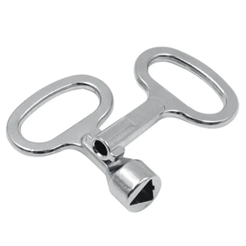 مفتاح مفتاح مثلث عالمي - أداة قفل متعددة النقاط للخزائن الكهربائية، وألواح أبواب الرفع، ومجموعة مفاتيح أمان احترافية #2