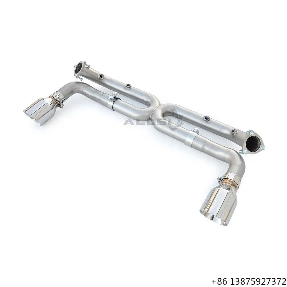 

Cat-Back Exhaust System for 996 3.4L 3.6L 1997-2004, SS304 Stainless Steel Sports Racing Performance Upgrade
