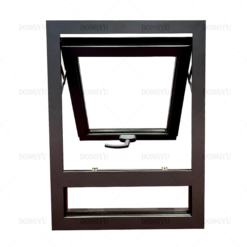 Commercial Wholesale Aluminum Frame Awning Double Glazed Flip Window