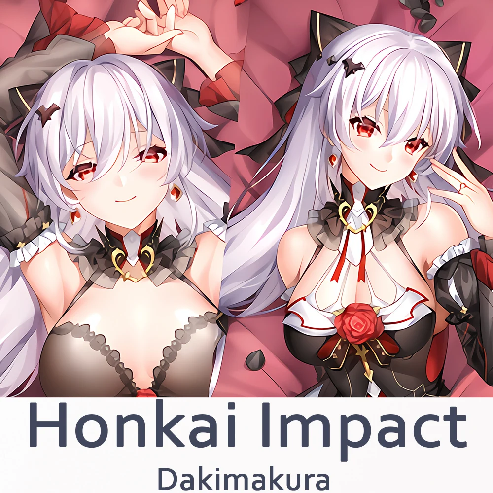 

Honkai Impact 3 Elysia Dakimakura 2WAY Hing Body Case Anime Fuhua Pillow Cushion Cover Xmas Gifts