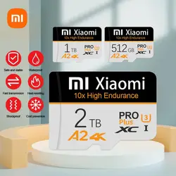 Xiaomi Original Micro SD Card 2TB High Speed Micro SD 1TB TF SD Memory Card Mobile Phone Computer Camera Flash Memory Card