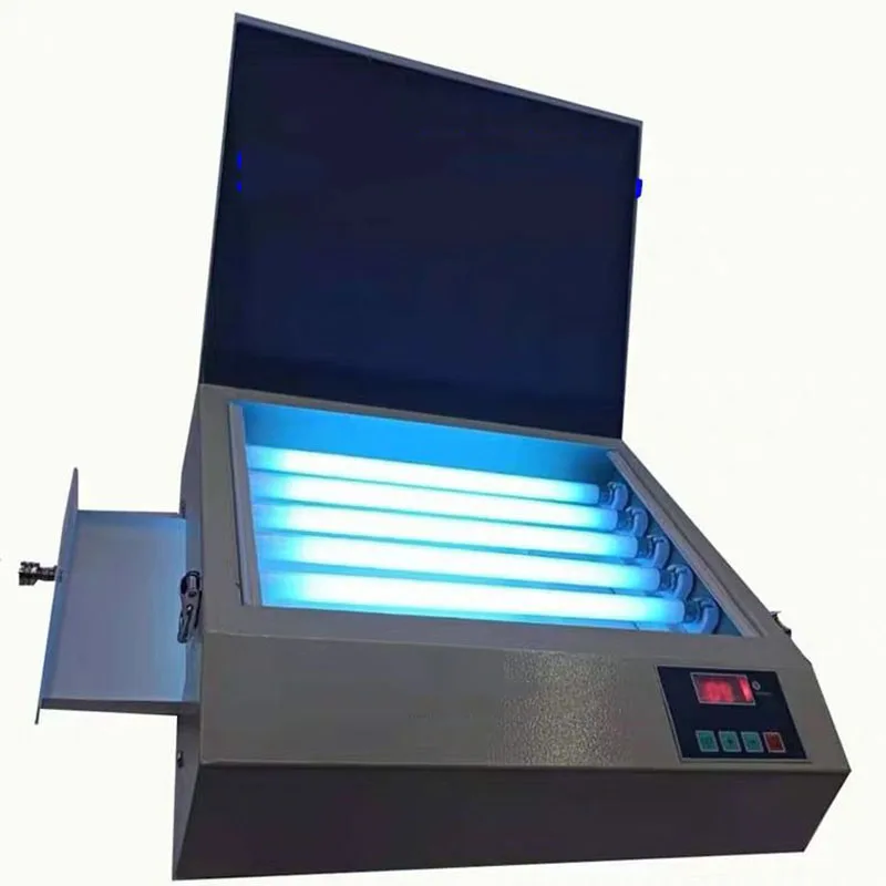Exposição uv para Impressão Hot Foil Pad Pcb com Gaveta Novo Md260 Unidade de