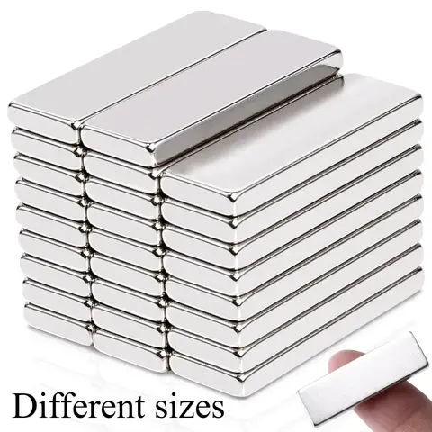 30x10x3/40x10x3/50x10x3mm 슈퍼 N35 블록 사각형 자석 냉장고 스티커, 교실, 사무실, 보관소에서 널리 사용됨