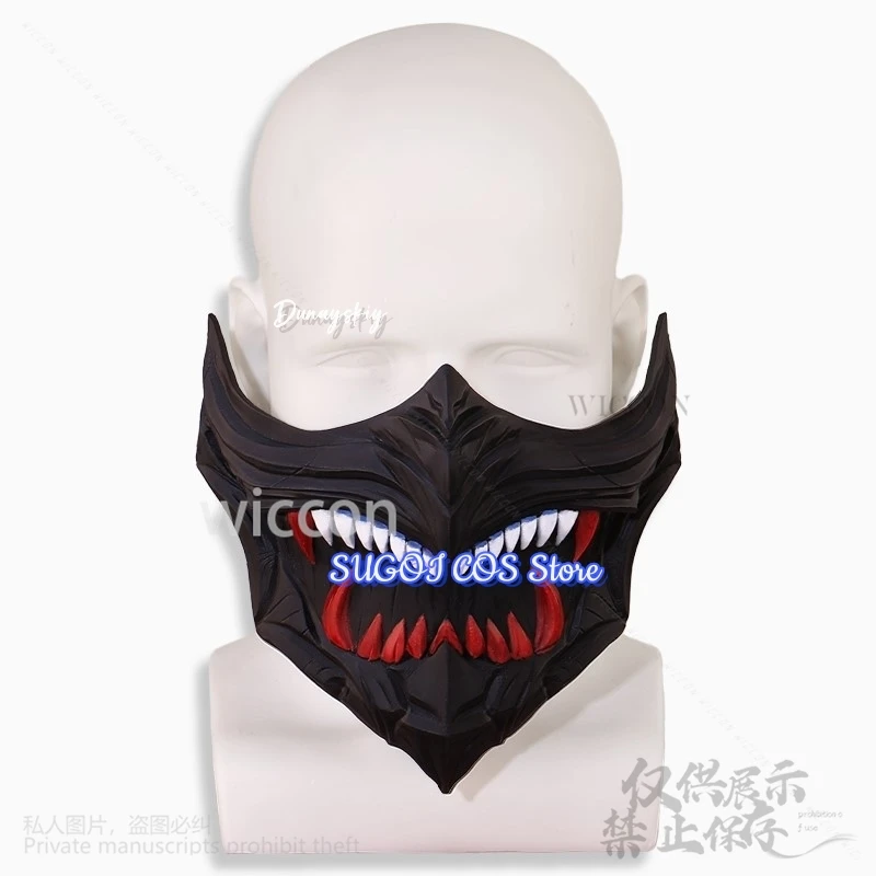 NINJA GAIDEN 4 تأثيري أنيمي لعبة ثلاثية الأبعاد حمض البوليلاكتيك 2 اللون قناع الدعائم اكسسوارات لجميع القديسين حفلة عيد الميلاد كوس مخصص