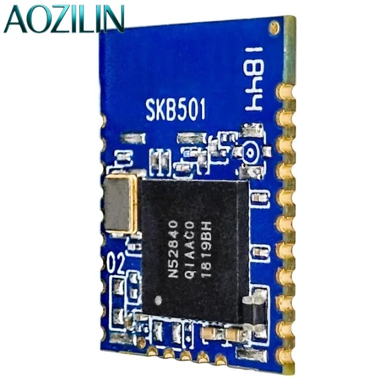 AOZILIN Low Power BLE 5.0 Wireless RF Module nRF52840 Chip 2.4G SPI I2C For IoT Beacon Intelligent Sensor Development Projects