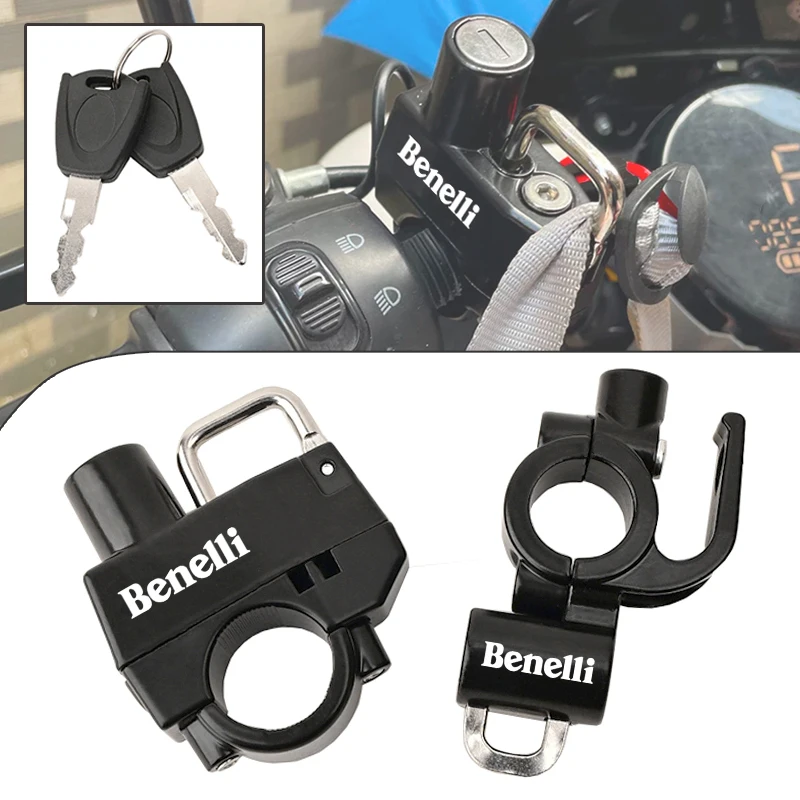 For Benelli TRK 502X 702X TRK 702 502/X 502X Leoncino 500 BJ500 Motorcycle Helmet Lock Anti-Theft Helmet Security Locks with