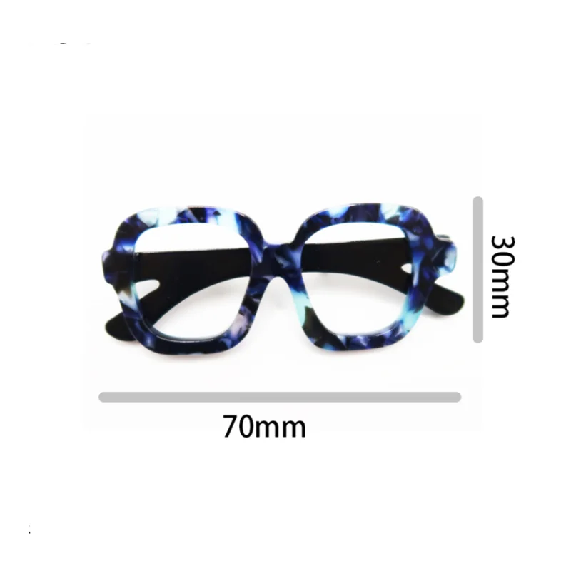 YAOLOGE Original Personal Eyeglass Frame Design Brooch Creative Novel Women\'s Fashion Party Badge Brooch Pin Festival Gift