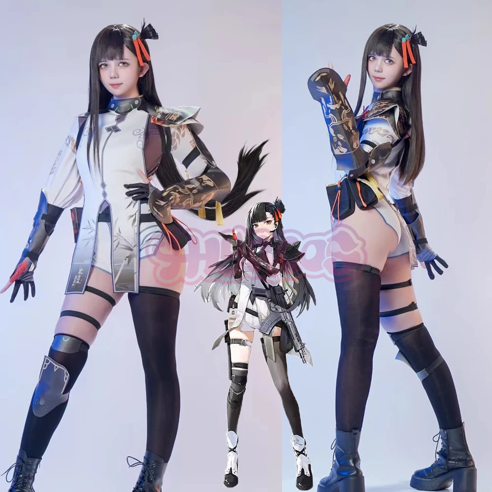 

Игра для девочек Frontline 2, эклиумный костюм для косплея Qiong Jiu, костюм для женщин и мужчин, карнавальная одежда на Хэллоуин, аксессуары для ролевых игр