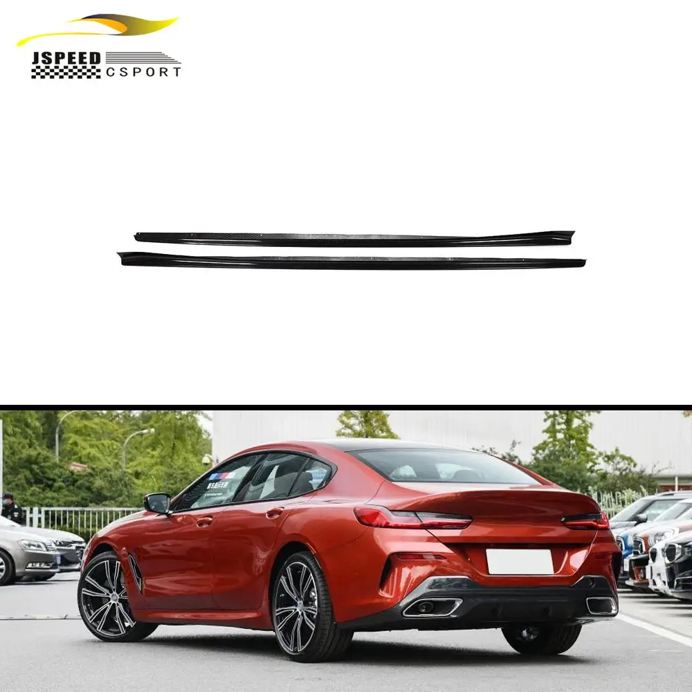 

Suitable for Carbon fiber G16 side skirt extension is Suitable for BMW 8 Series M-SPORT F93 M8 base sedan 4-door 2019-2