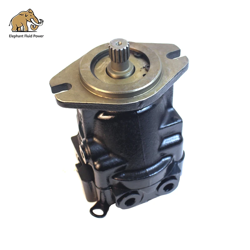 Hot selling hydraulic parts Backhoe Loader MMF044/AN373834 motor 15 teeth with valve