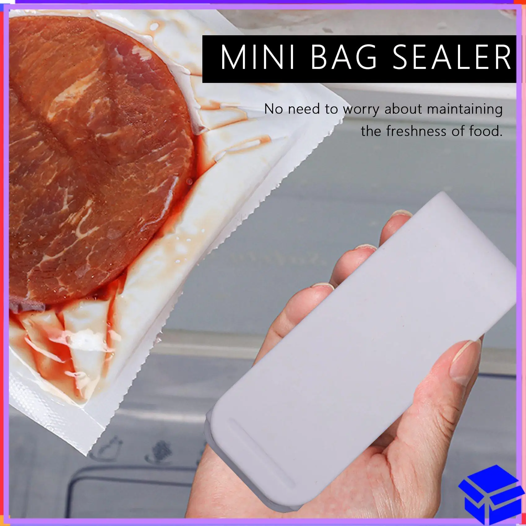 Reliable Sealer Plastic Package Storage Bag Mini Sealing Machine Handy Sticker And Seals For Food Snack Kitchen Accessories