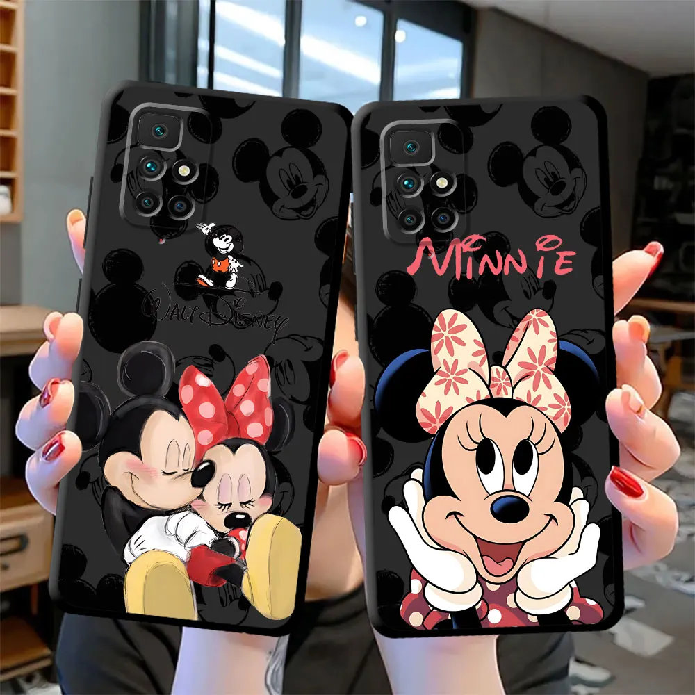 Phone Case for Redmi Note 9S 9 8 7 10 Pro 10S 12S 11S 12 8T 9T 10 11 Pro 10 TPU Soft Funda Funda Disney Mickey Mouse Cover