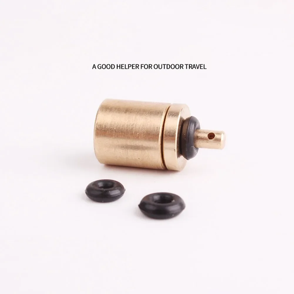 Adaptador de recarga de Gas de válvula, acoplador de cobre, calentador, estufa, cilindro, tanque, 10x19mm, conexión de recipiente de butano de latón para barbacoa