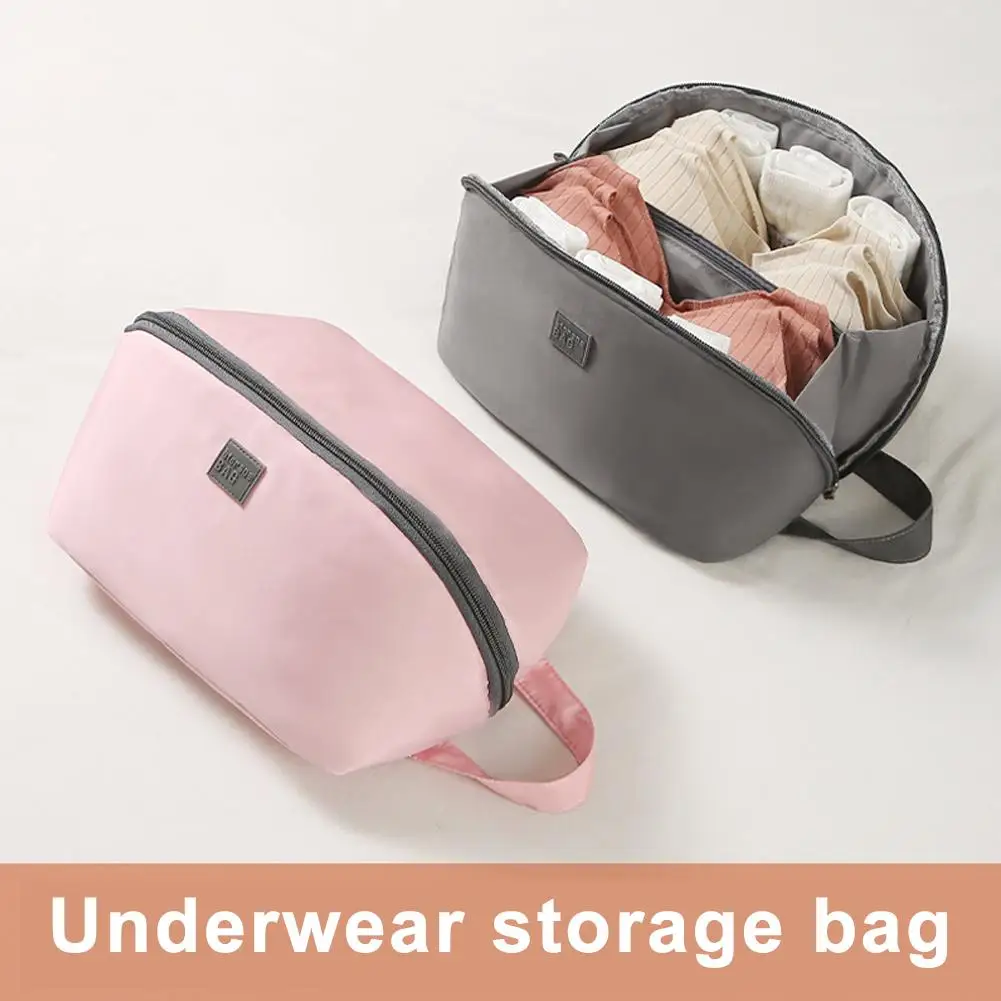 Underwear Storage Bag Travel Bra Organizer Women Men Stuff Goods Cosmetics Products Pouch Accessories Supplies Clothes Sock P1R4