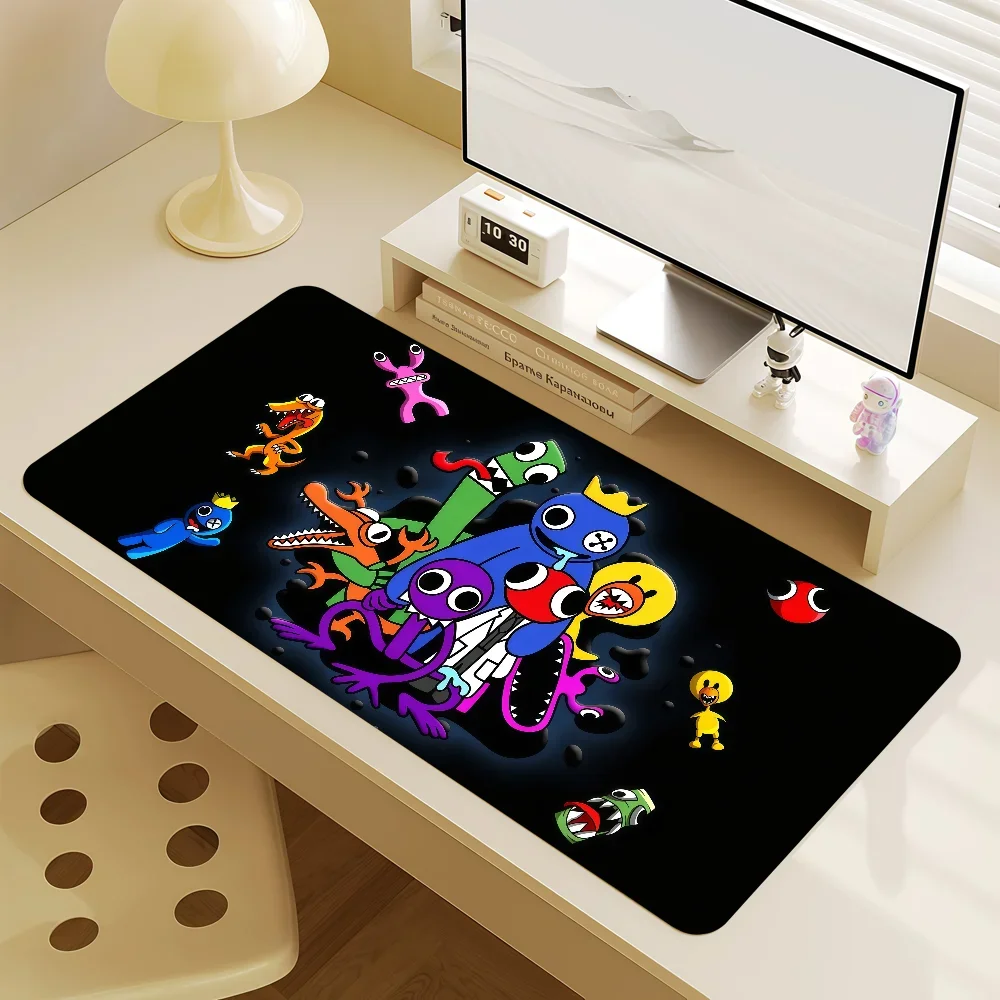 Mouse Pad MousePad Game Puzzle Non-slip Lockedge Office Student R-Rainbow Gaming Thickened Large Writing Friend Pad Cushion