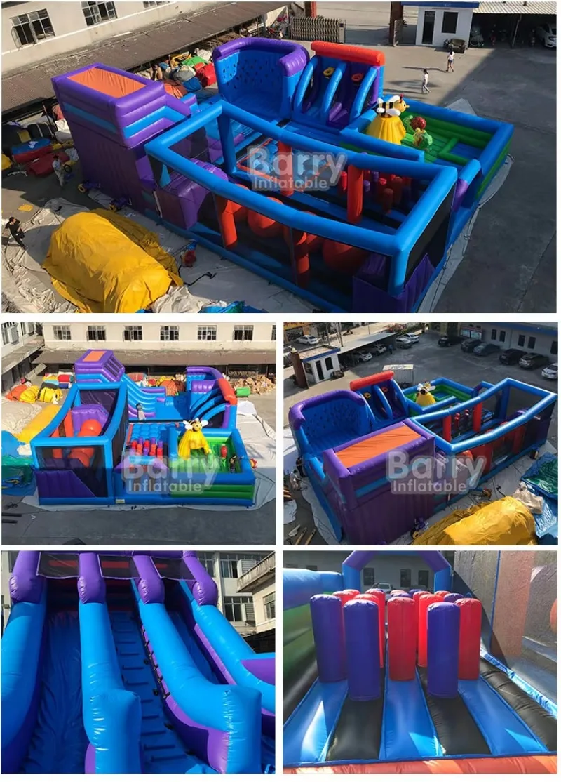 Indoor Commercial Infla  Theme Park Infla  Obstacle Course Combo Sport Game for Kids Party Events