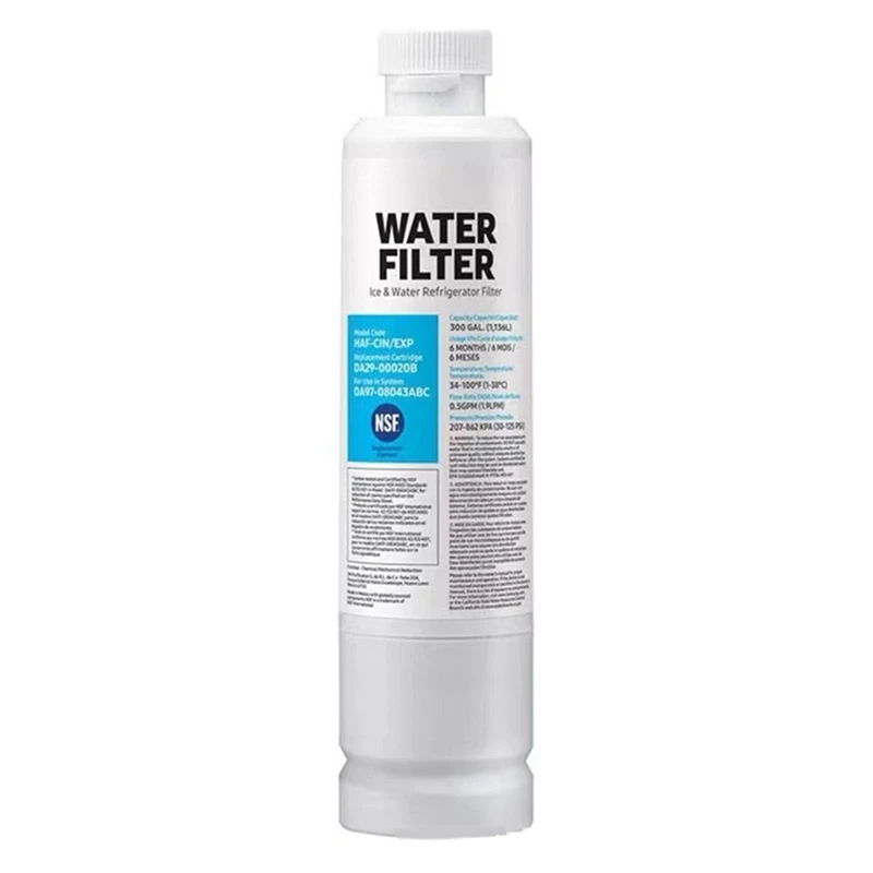 

Replace For Samsung DA97-17376B Refrigerator Water Filter For HAF-QIN/EXP, HAF-QIN, DA97-08006C, RF28R7351SG, WS645A