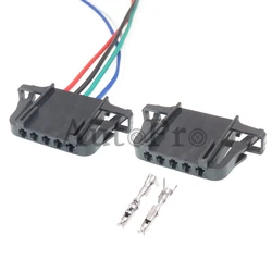1 Set 5 Hole 3B0 972 705 AC Assembly Auto Accessories 3B0972705 Automobile Socket Car Unsealed Cable Connecter For VW Audi