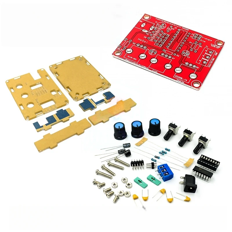 XR2206 Hochpräziser Signalgenerator, DIY-Kit mit Gehäuse, Funktionsgenerator, Sinuswelle – Detail 2