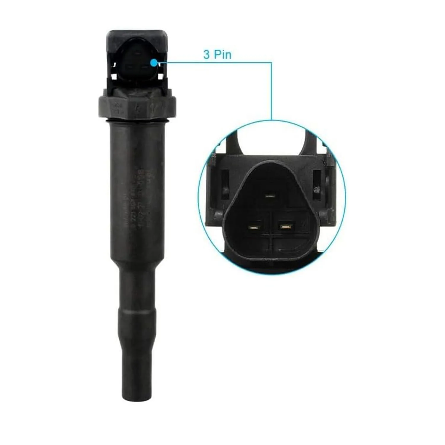 

BMW Ignition Coil Fit 5 Series/X3/X5/Z4 2003-2017 - Replaces #12138616153 (OE Compatible)