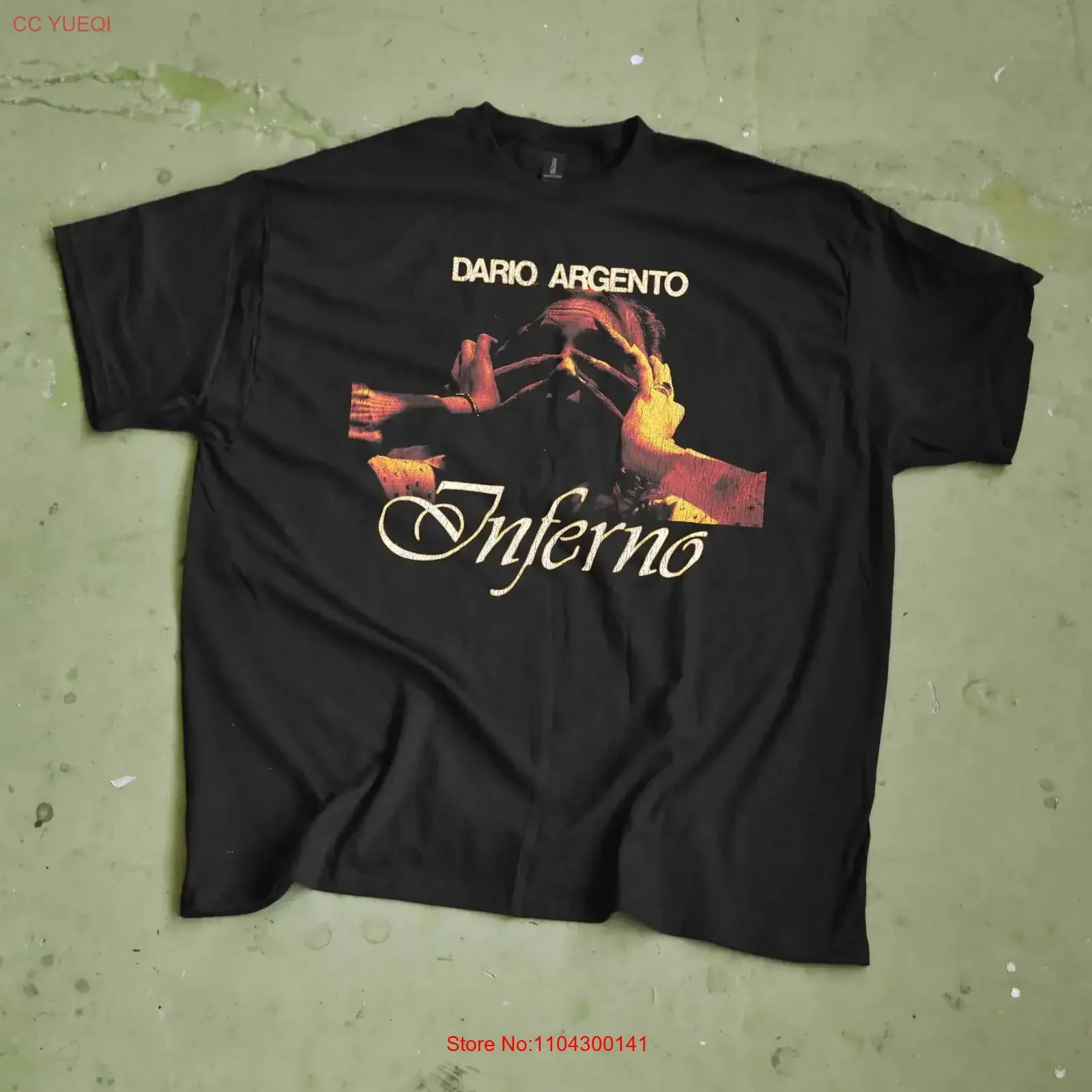 Inferno T Shirt Dario Argento Horror Cult Italian Cinema vintage Washed Comfortable homme Stretched graphic designer clothes