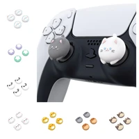 PlayVital lindos empuñaduras de pulgar tapas de Joystick cubierta de palanca de mando para ps5/4, para Xbox Series X/S y Xbox One, para controlador Switch Pro