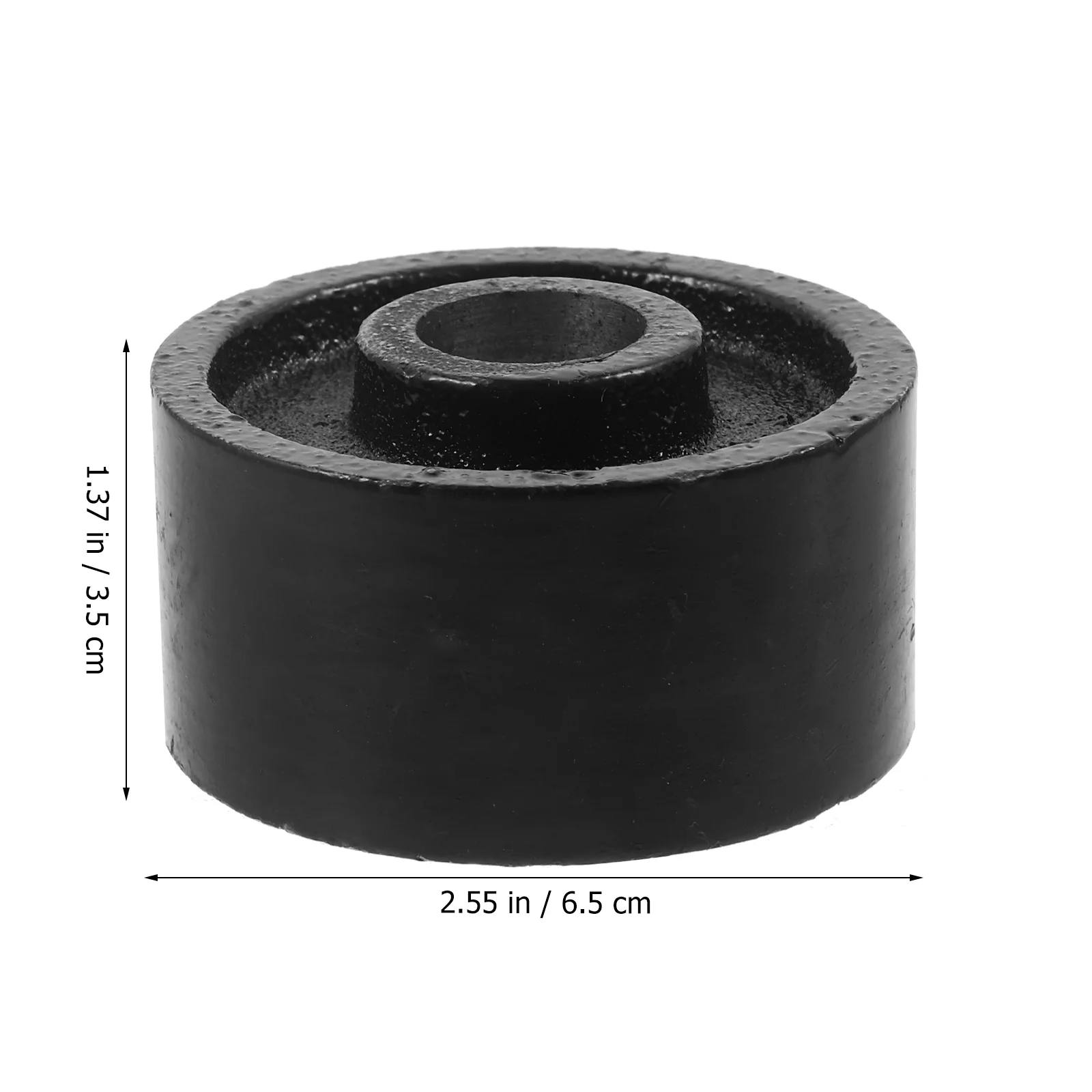 Universal Wheel Jack Caster Wheels Utility 650X650X350CM Steel Front Trailer Tongue