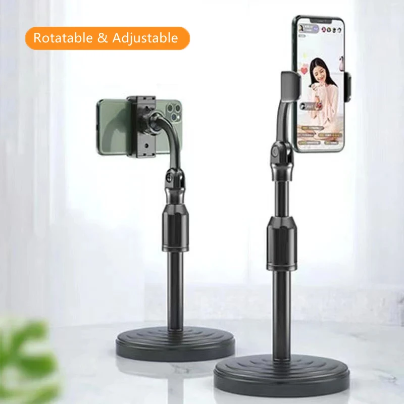 Adjustable Desktop Lazy Phone Holder Tablet Live Broadcast Bracket Rotatable Extension Multi-phone Support Bracket Broadcast