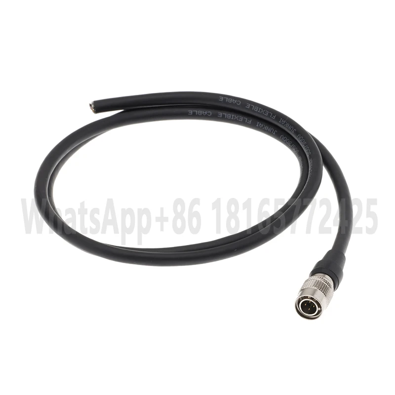 Hirose connector HR10A 4 6 10 12 pin male female shielded cable Basler GIGE AVT industrial Sony CCD camera lens trigger