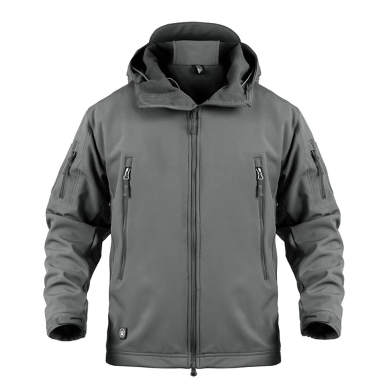 

Hunting Fishing Clothes Soft Shell Lurker Shark Jacket Men Outdoor Windbreaker Coat Waterproof Clothing Autumn Winter Outerwear