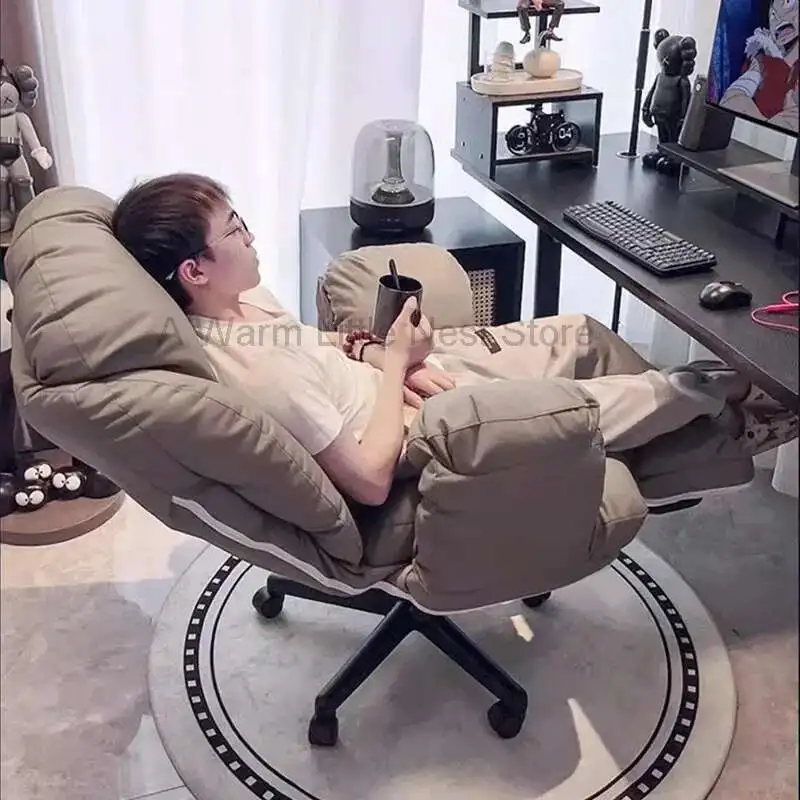 

Throne Playseat Office Chair Lounge Comfortable Executive Cushion Nordic Office Chair Relaxing Sillas De Oficina Home Furniture