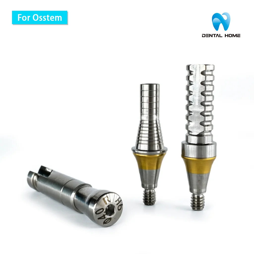 For Osstem Healing Abutment/Multi unit Straight and Angled Abutment/analog/base/Healing cap/Fixture Lab Analog/ball abutment
