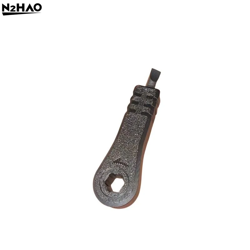 2Pcs 5.3 * 1.8cm Screwdriver Accessories 3D Printed Mini EDC Pocket Ratchet Screwdriver Practical Hand Tool Perfect Gift
