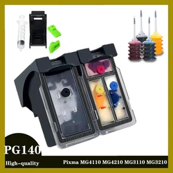 pg140 cl141 Ink Cartridge PG-140 CL-141 140 141 Compatible For Canon Pixma MG3110 MG3210 MG3510 MG2210 MG4110 MX474 printer