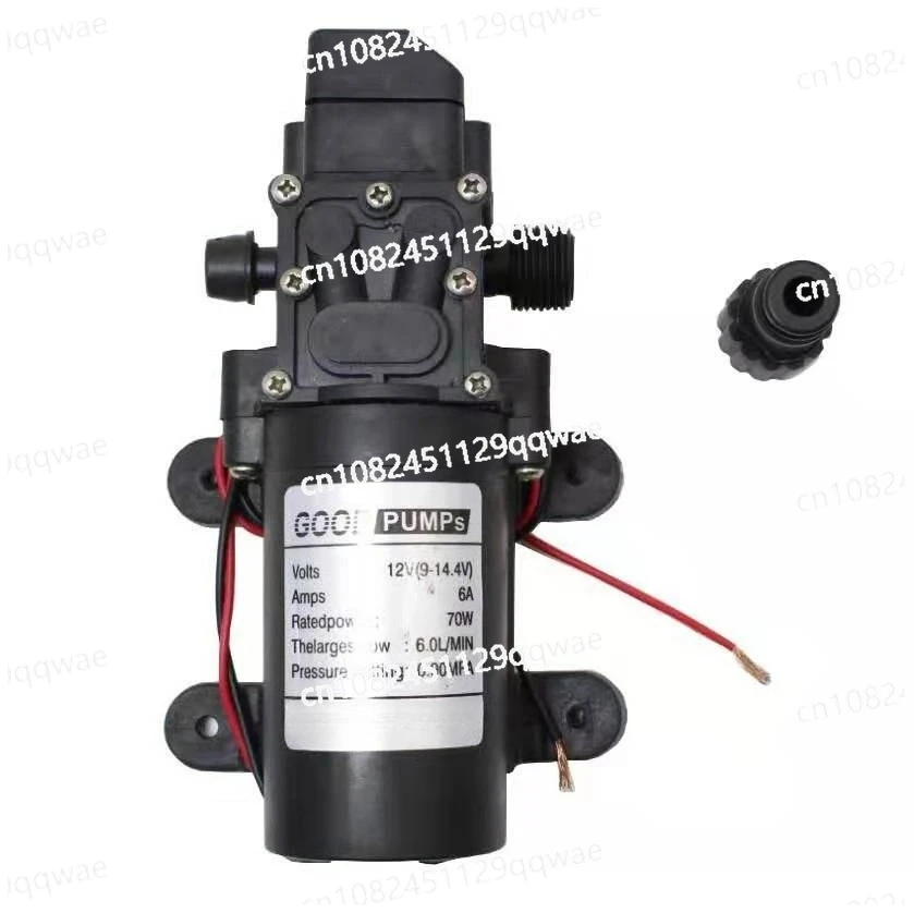 

Electric sprayer water pump 12v self-priming high pressure car wash diaphragm booster pump small sprayer accessories