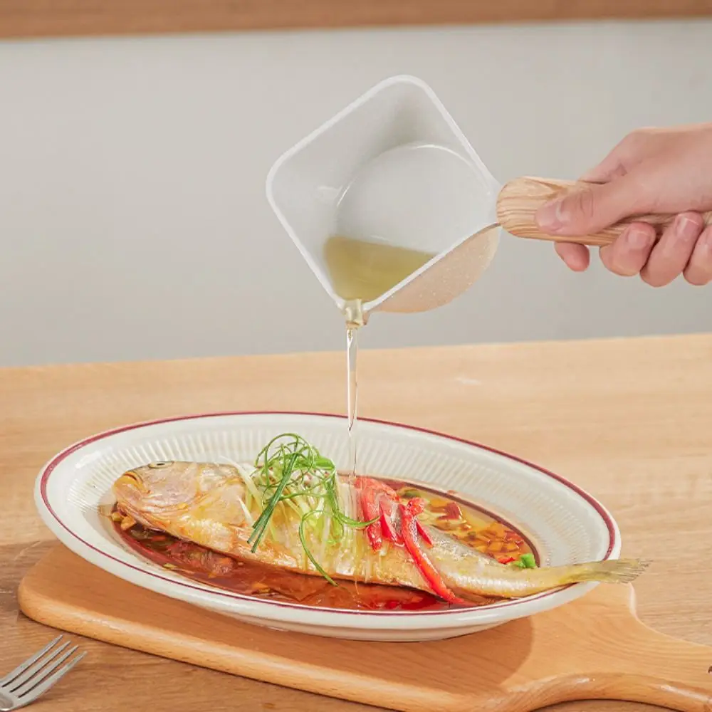 

Сковорода для омлета с антипригарным покрытием, масляная кастрюля с деревянной ручкой, V-образная кастрюля для соуса, мини-квадратный горшок для молока, общежитие