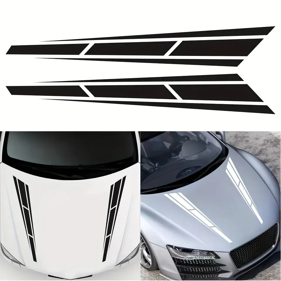 

Cartoon mechanical-style Stripes Auto Stickers On The Car Car Door Handle Decals Car Styling Stickers And Car Body Decals