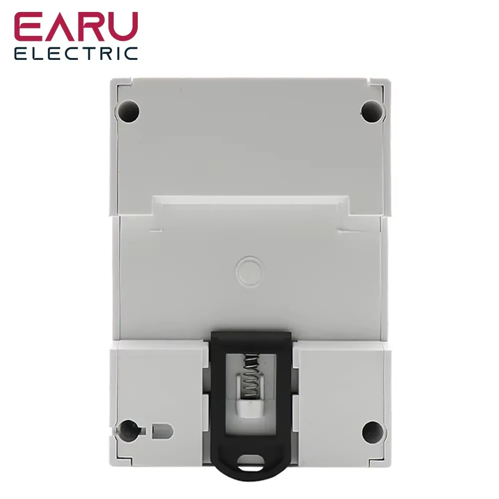 Imagem -06 - Medidor Eletrônico de Energia Ativa Monitor de Consumo de Energia Wattmeter Kwh Meter Fases Trilho Din de Fios 50hz 60hz