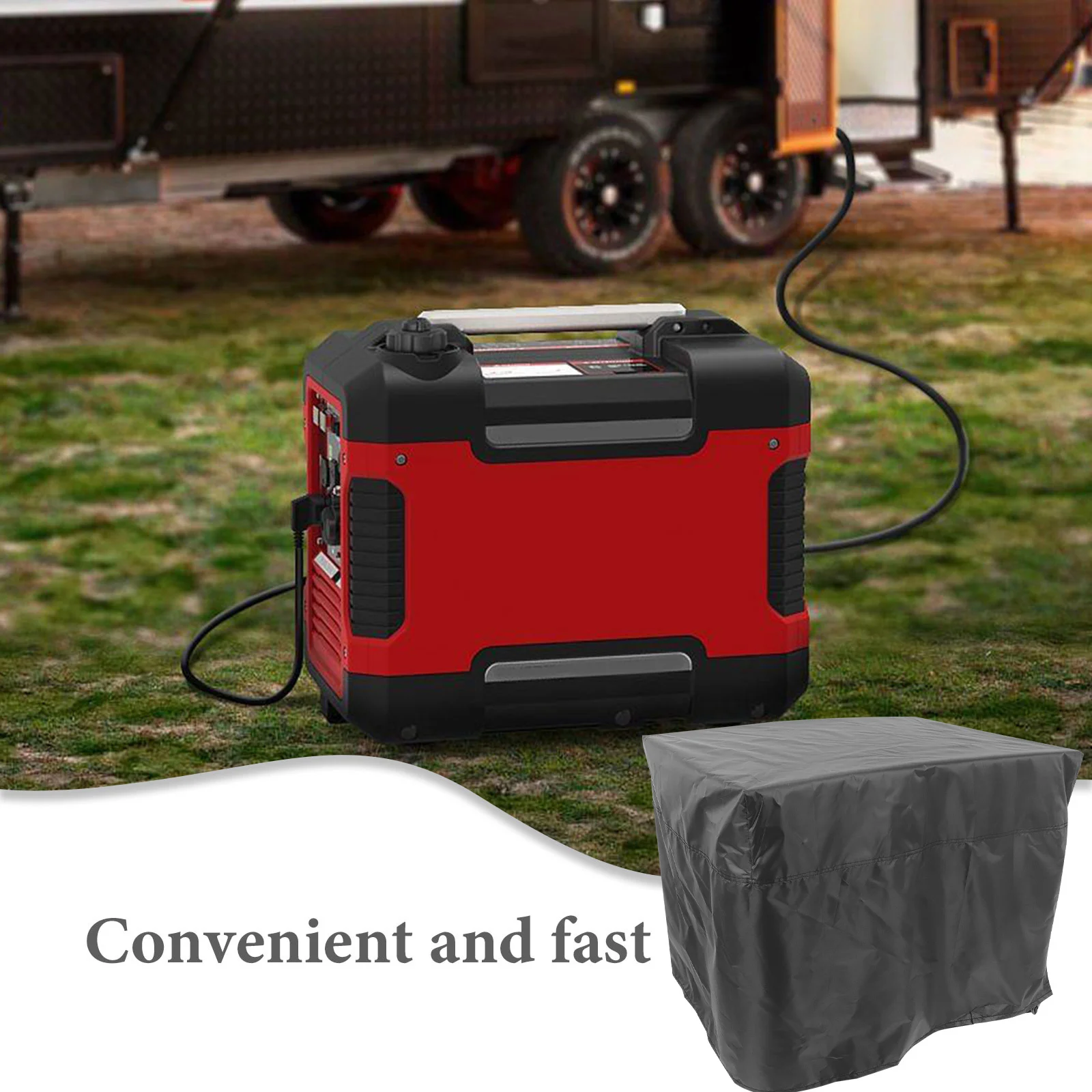 

Waterproof Oxford Cloth Universal Generator Cover Outdoor Protective Shield Portable Storage Cover Heavy Duty Weatherproof